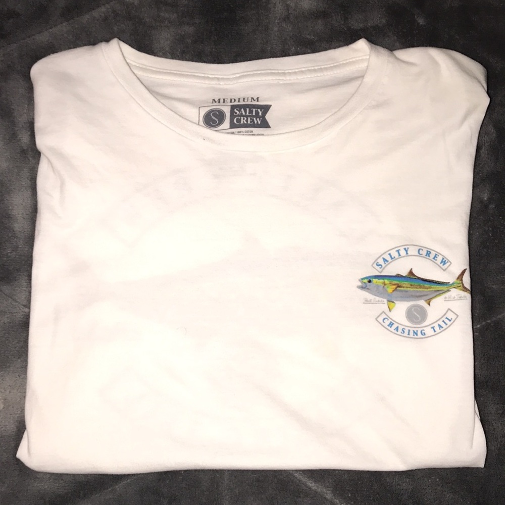 White Salty Crew T-Shirt